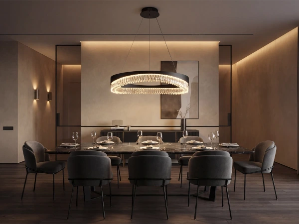 AURORA hängender Kristallkronleuchter 800 - V30077 5