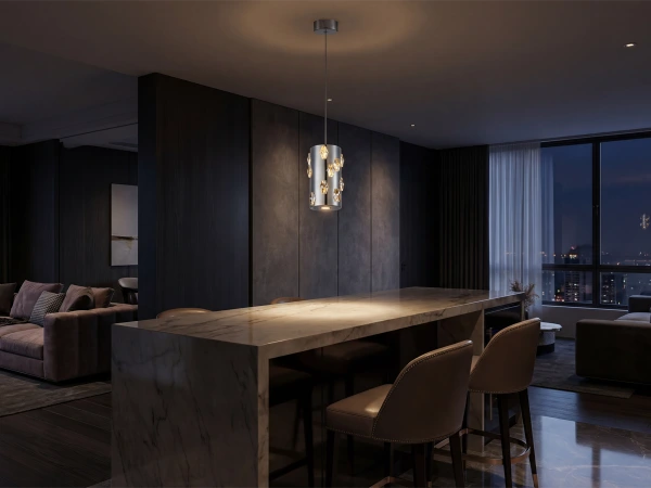 CLARIS Kristall-Hängelampe 120 - V30001 3