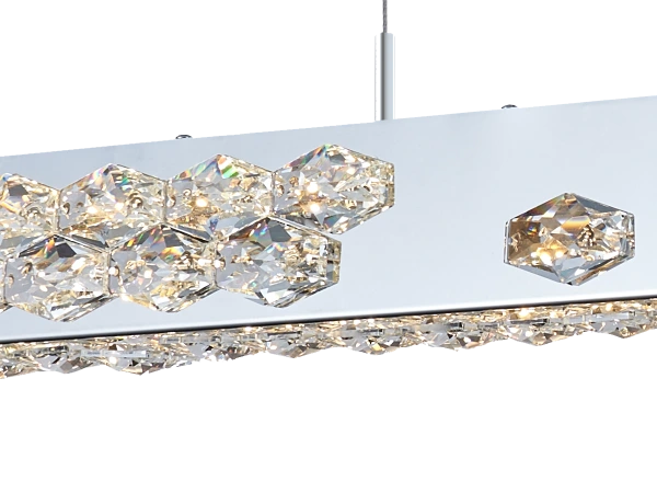CLARIS hängender Kristallkronleuchter 1000 - V30002 4