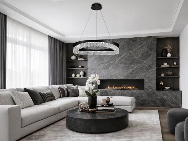 AURORA hängender Kristallkronleuchter 800 - V30077 4