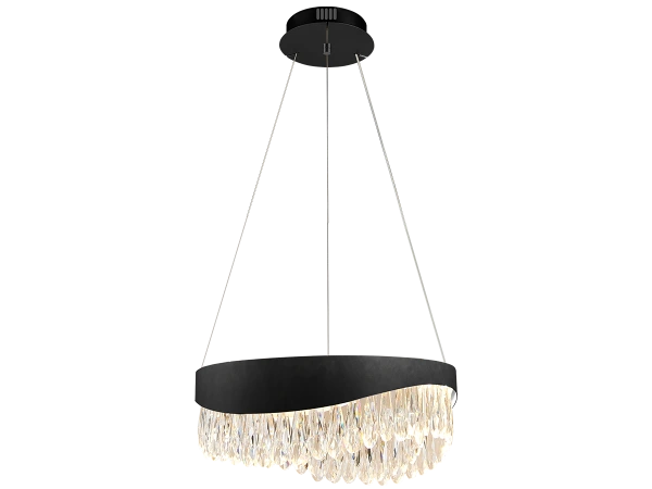 AURORA hängender Kristallkronleuchter 450 - V30075 4