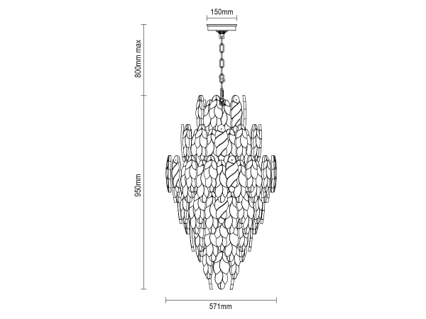 CHOREO Pendelleuchte 571 - V20118 11