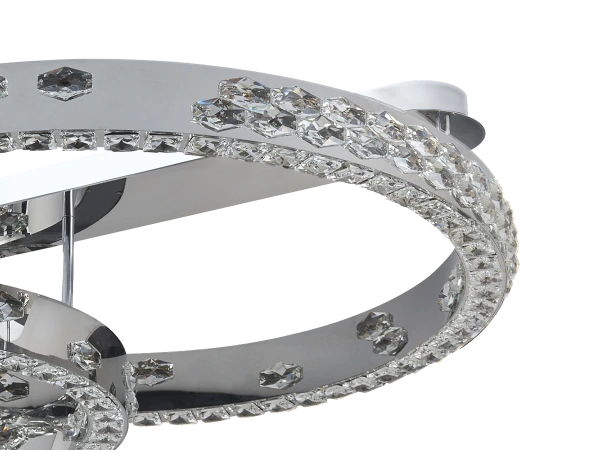 CLARIS Deckenlüster aus Kristall 800+600 - V30009 7