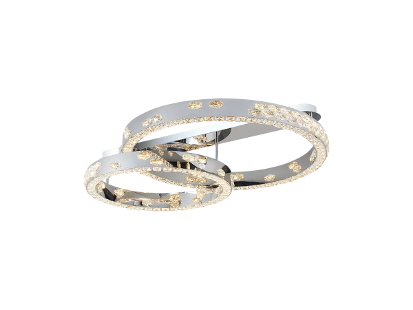 CLARIS Deckenlüster aus Kristall 800+600 - V30009 6