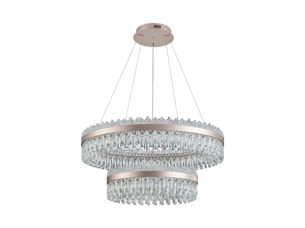 ROCOCO Hängekronleuchter aus Kristall 950+600 – V30105