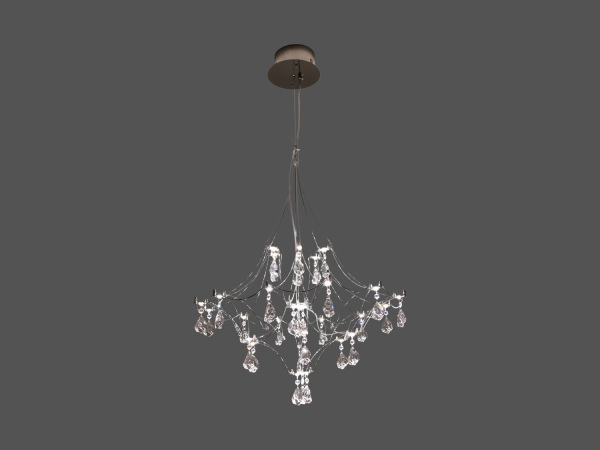 JOYA Kristall-Hängeleuchte 600 – V40074S 3