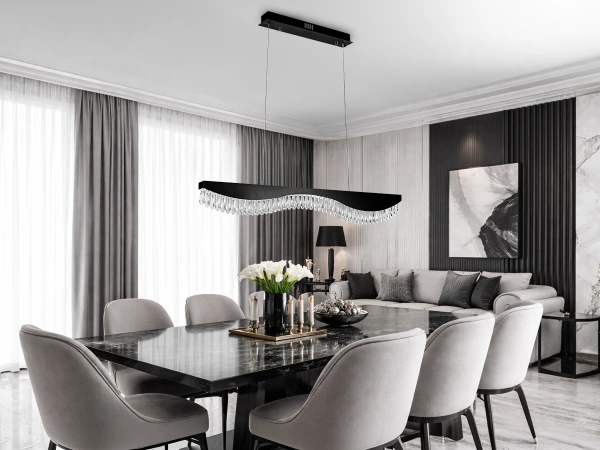 AURORA hängender Kristallkronleuchter 1100 - V30071 3