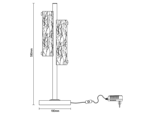 CORTEZA Tischleuchte 580 - V30037 5