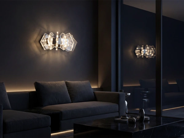 PIKASO Wand-Kronleuchter aus Kristall - V30025 5