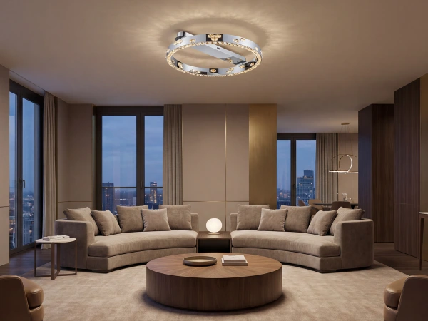 CLARIS Deckenlüster aus Kristall 800 - V30008 2