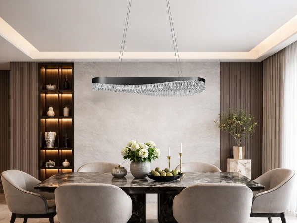 AURORA hängender Kristallkronleuchter 1050 - V30072 3