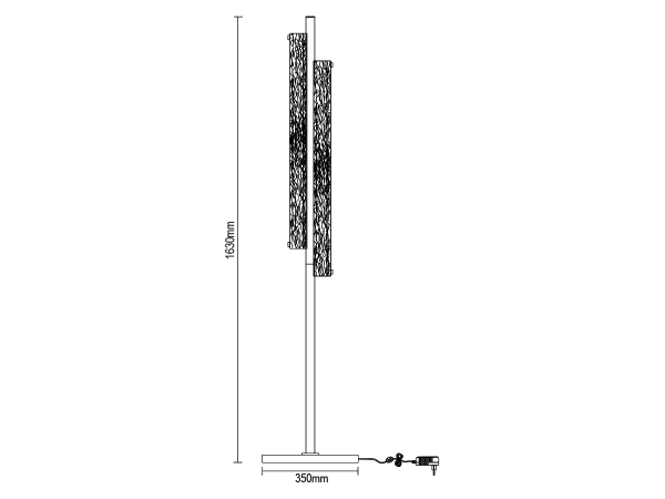 CORTEZA Stehleuchte 1630 - V30038 5