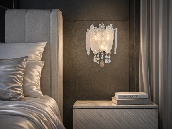 GURU Wandleuchte aus Kristall 250x310 - V20104 2