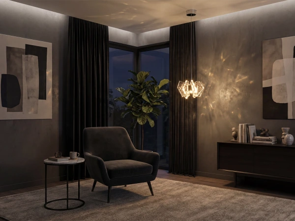 PIKASO hängender Kristallkronleuchter 250 - V30022 1