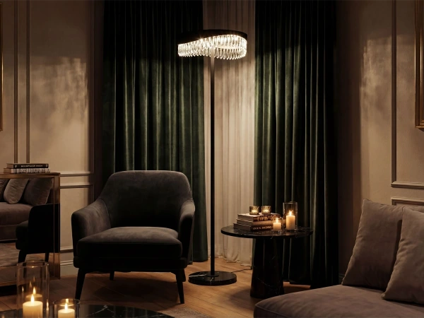 AURORA Kristall-Stehleuchte 1550 - V30084 3