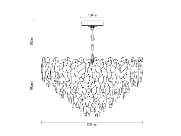 CHOREO Kronleuchter 800 - V20116 11