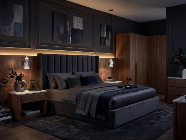 DIAMOR SMOKE Kristall-Hängelampe - V30053 1