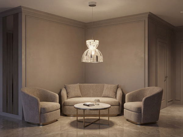 KATRIA Kristall-Hängelampe 350 - V30043 3