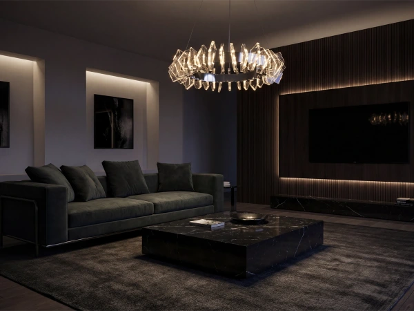 PIKASO hängende Kristallkronleuchter 650 - V30023 1