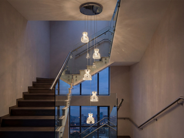 KATRIA Kristall-Hängelampe - V30044 2