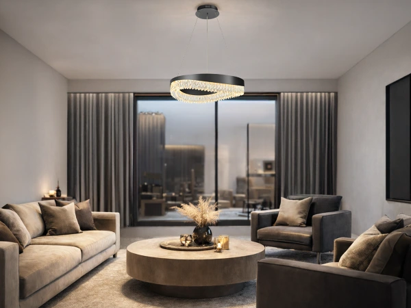 AURORA hängende Kristallkronleuchter 600 - V30076 2