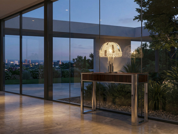 KATRIA Tischleuchte aus Kristall 350 - V30046 2