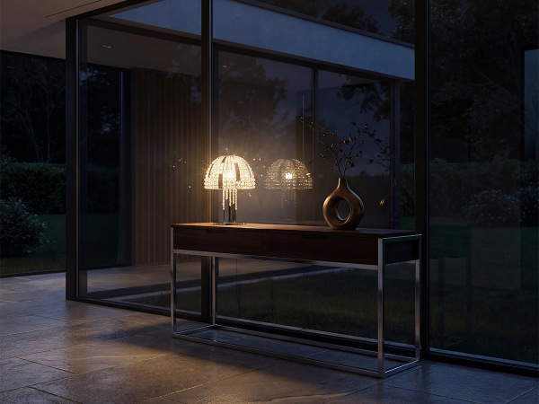 KATRIA Tischleuchte aus Kristall 350 - V30046 4