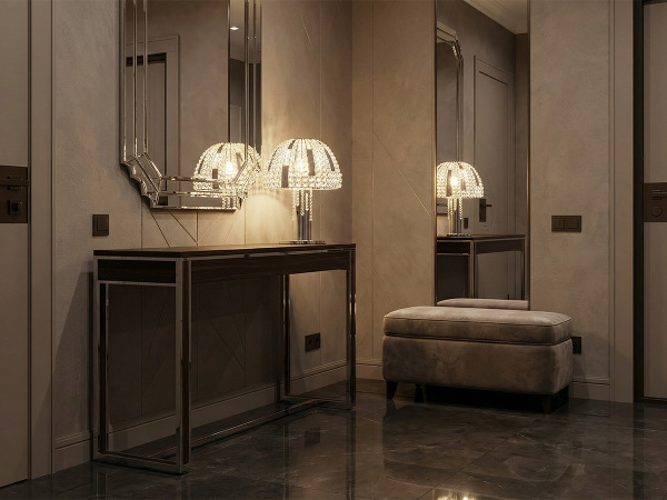 KATRIA Tischleuchte aus Kristall 350 - V30046 3