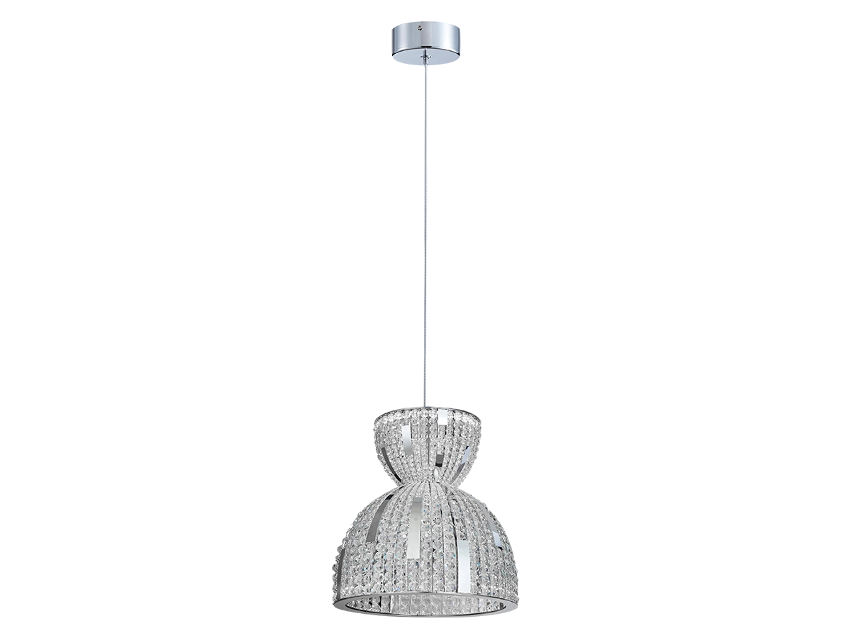 Elegante Leuchten mit Kristallelementen, die einen feinen Glanz und eine stilvolle Atmosphäre in den Raum bringen.