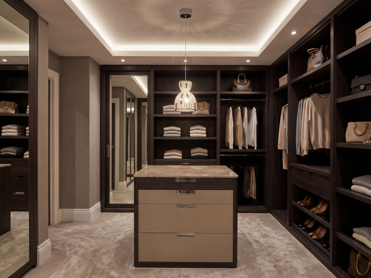 Kristallleuchten mit sanftem Lichteffekt für eine angenehme Atmosphäre im Raum.